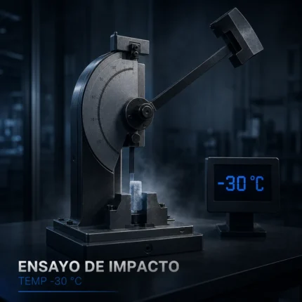 Ensayo de Impacto - Temperatura -30 °C
