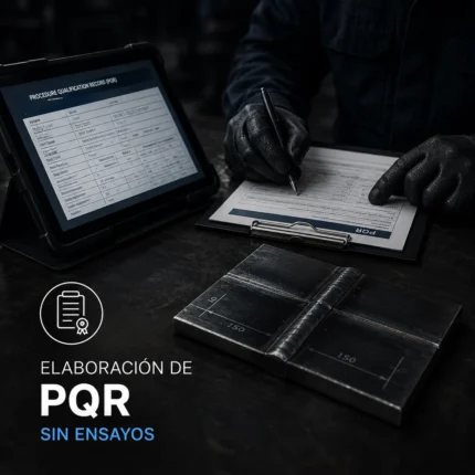 Elaboración de PQR sin ensayos