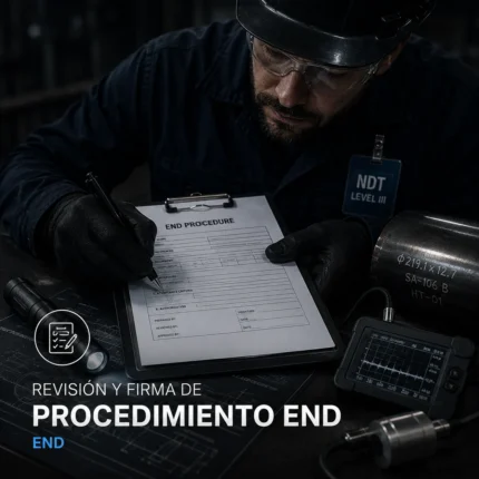 Revisión y firma de procedimiento END